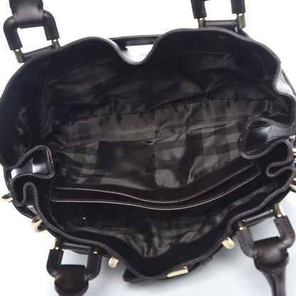Burberry Calfskin Quilted Baby Beaton Dark Brown 5 of 13