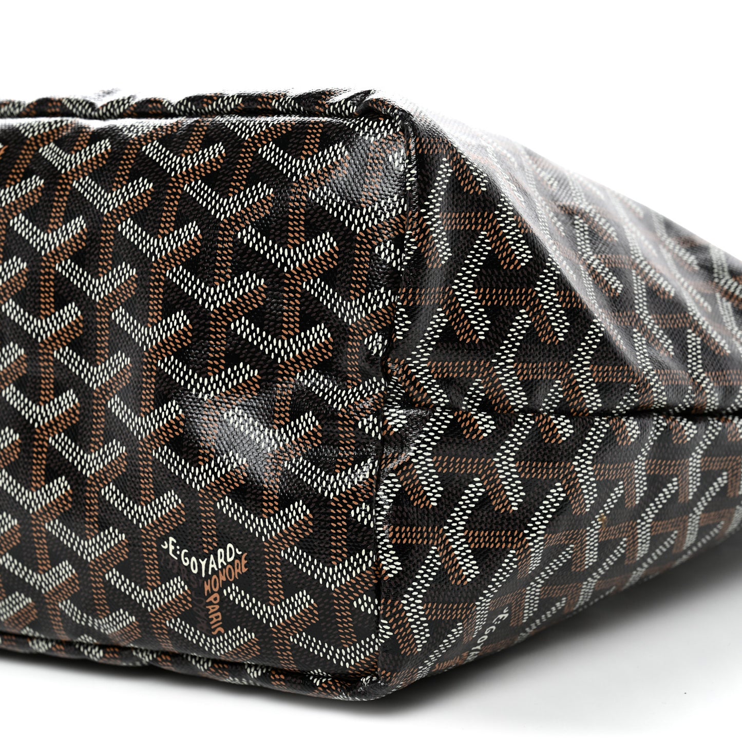 Goyardine Saint Louis PM Black Gold