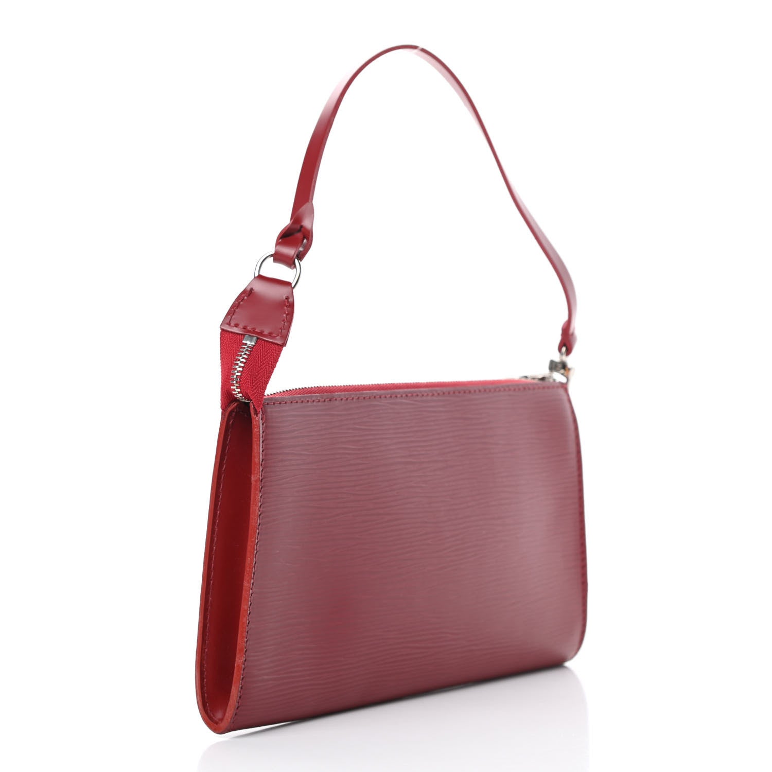 Louis Vuitton Epi Pochette Accessories 24 Rubis 3 of 12