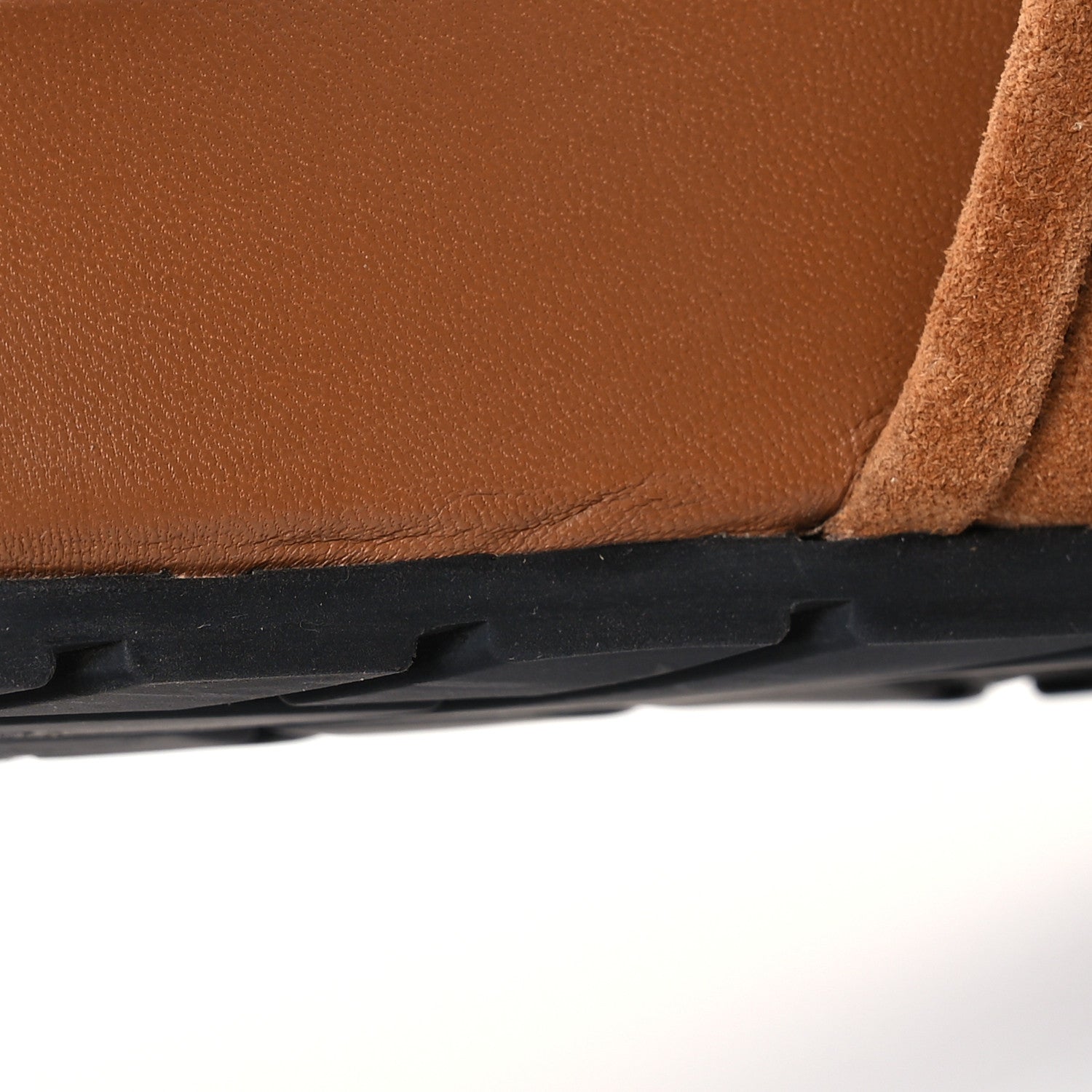 Bottega Veneta Suede Intrecciato Reggie Mules 38 Caramel 10 of 17