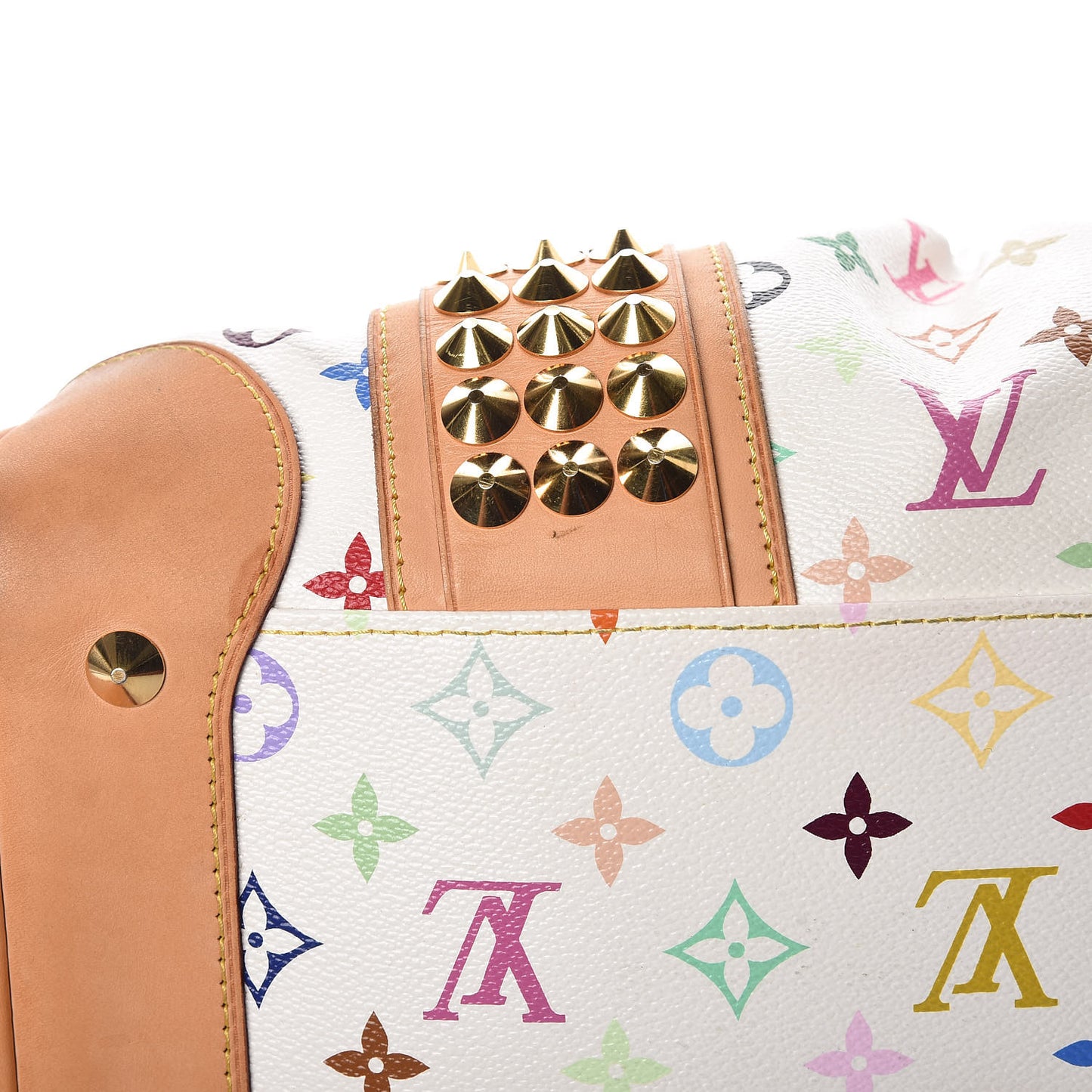 Monogram Multicolor Courtney MM White