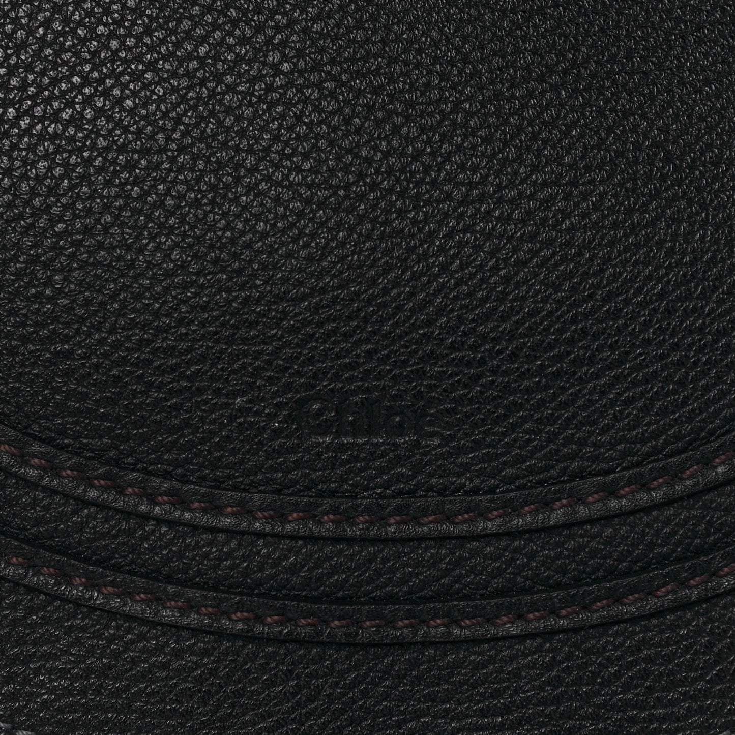 Calfskin Medium Marcie Round Crossbody Bag Black