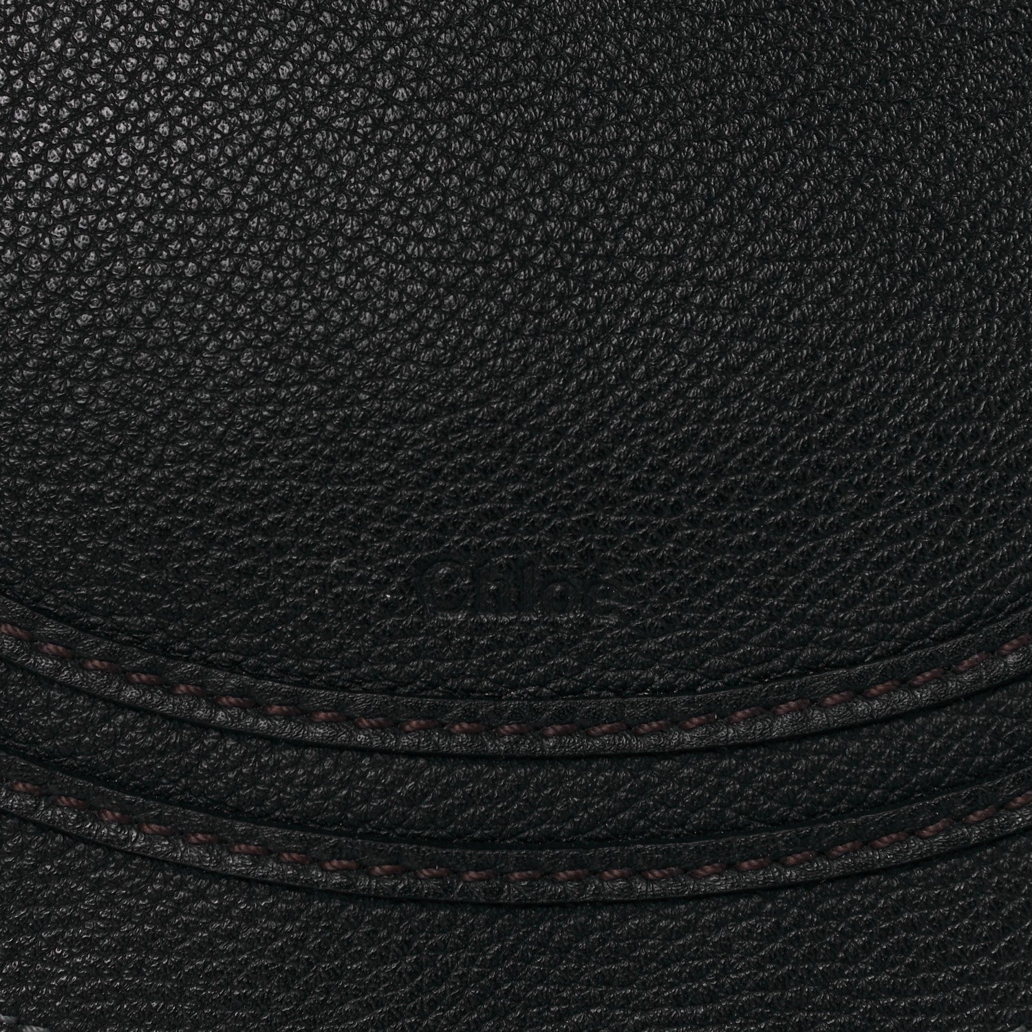 Chloe Calfskin Medium Marcie Round Crossbody Bag Black 14 of 16