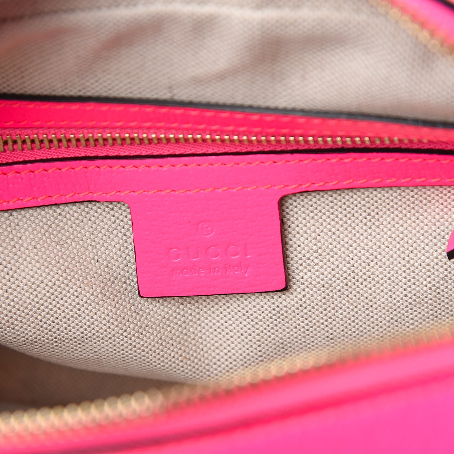 Canvas Flora Floral Shoulder Bag White Fuchsia Fluo