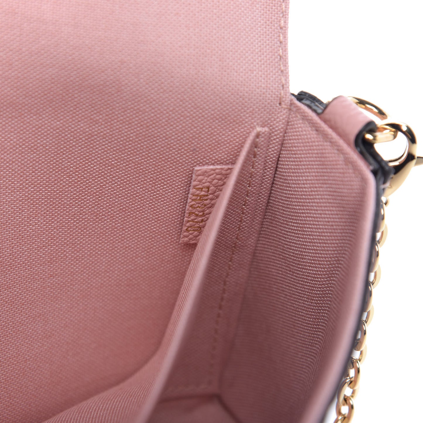 Empreinte Pochette Felicie Chain Wallet Rose Poudre