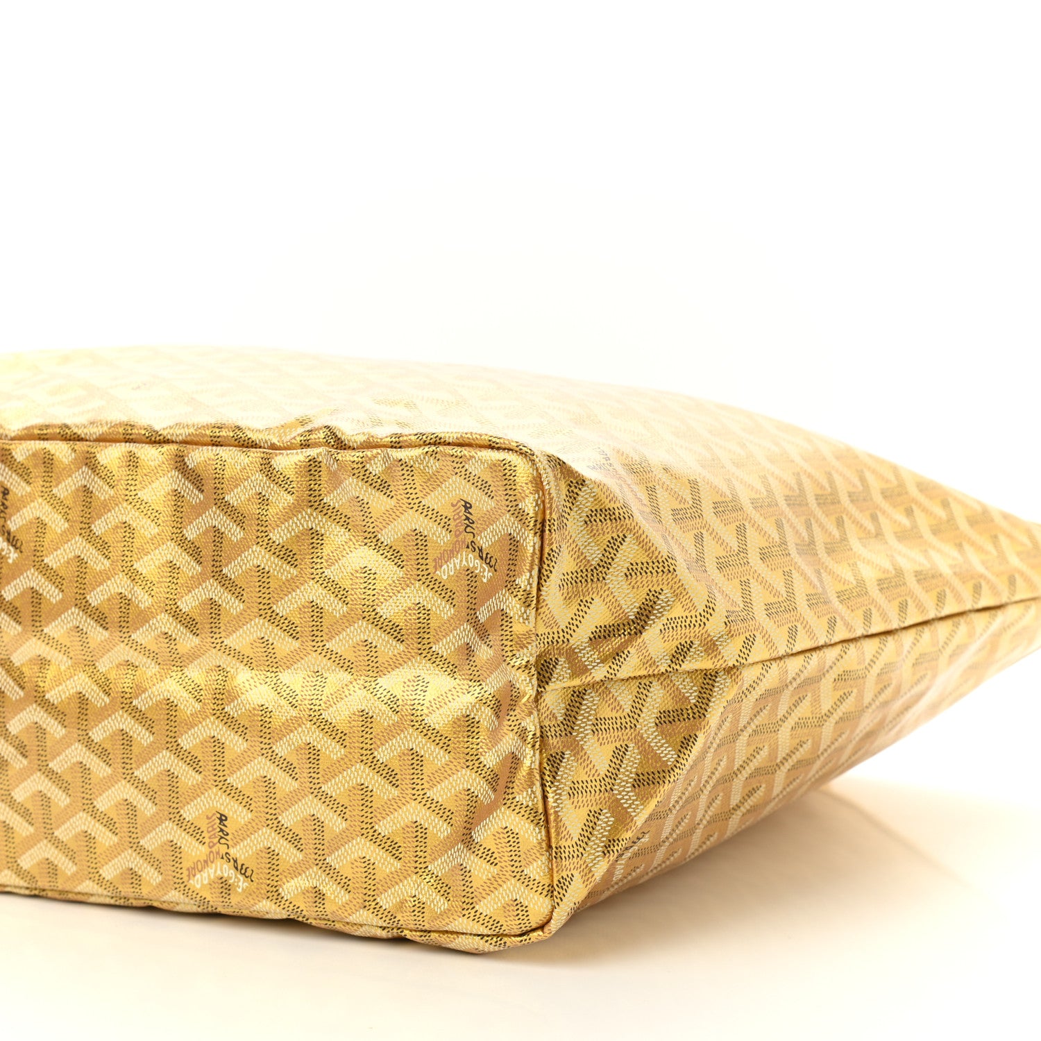 Goyard Goyardine Precious Metals Saint Louis PM Gold 10 of 11