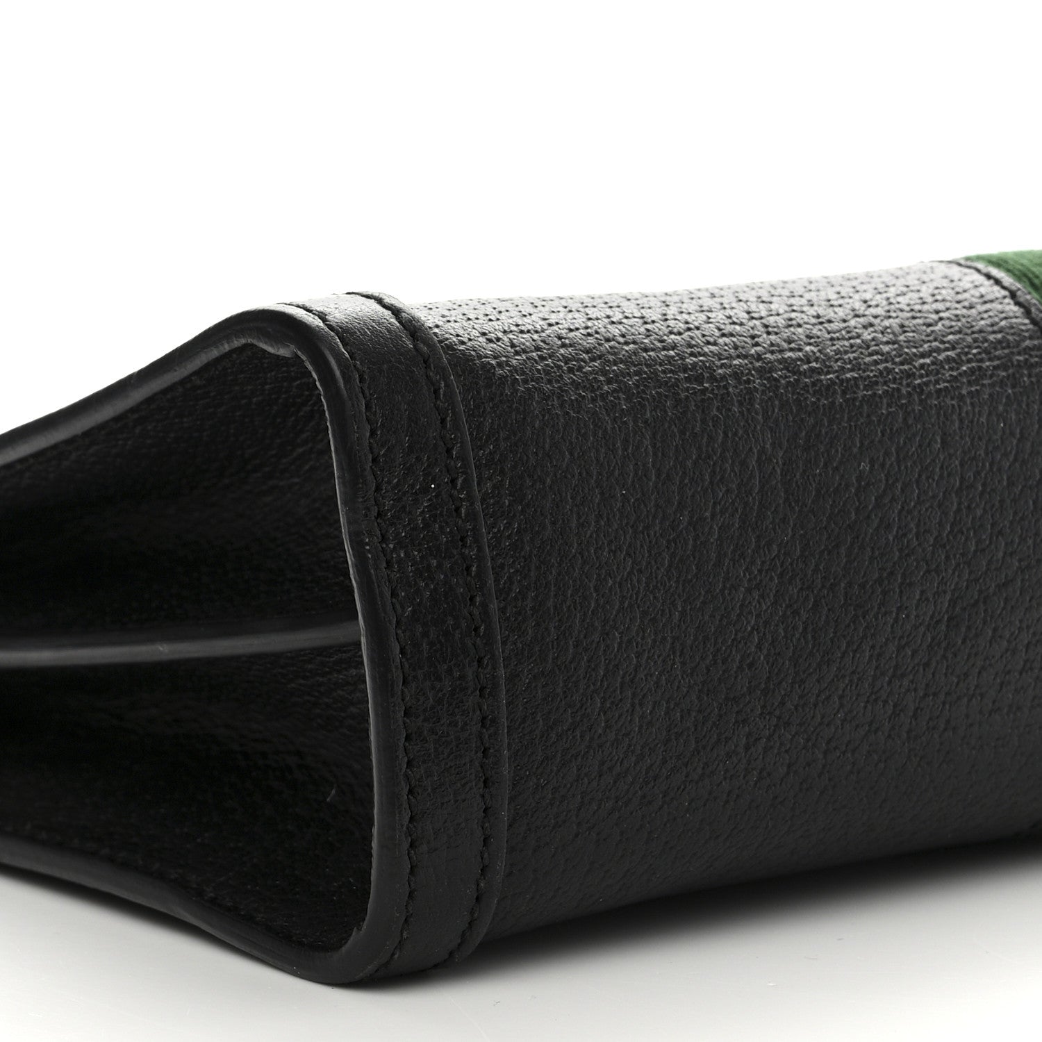 Gucci Calfskin GG Web Small Ophidia Chain Shoulder Bag Black 10 of 11