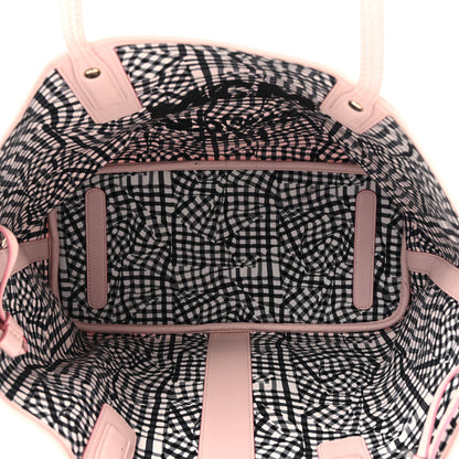 MCM Visetos Medium Liz Reversible Shopper Tote Powder Pink 9 of 21