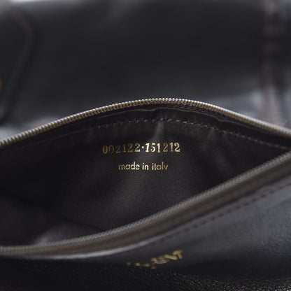 Saint Laurent Calfskin Vincennes Mombasa Hobo Black 8 of 12