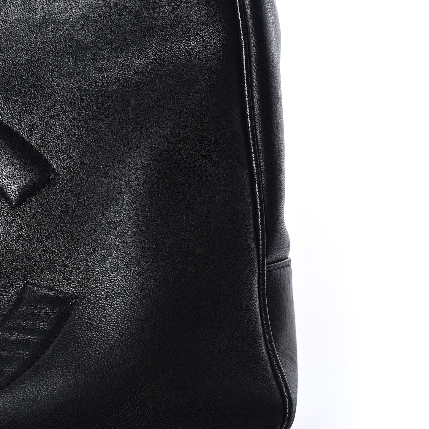 Lambskin CC Shoulder Bag Black