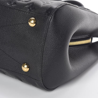 Louis Vuitton Empreinte Montaigne MM Black 8 of 9