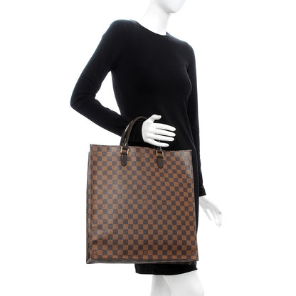 Louis Vuitton Damier Ebene Sac Plat 2 of 11