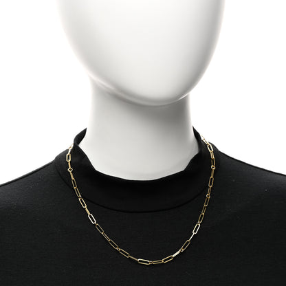 Roberto Coin 18K Yellow Gold Paper Clip Link Necklace 2 of 5