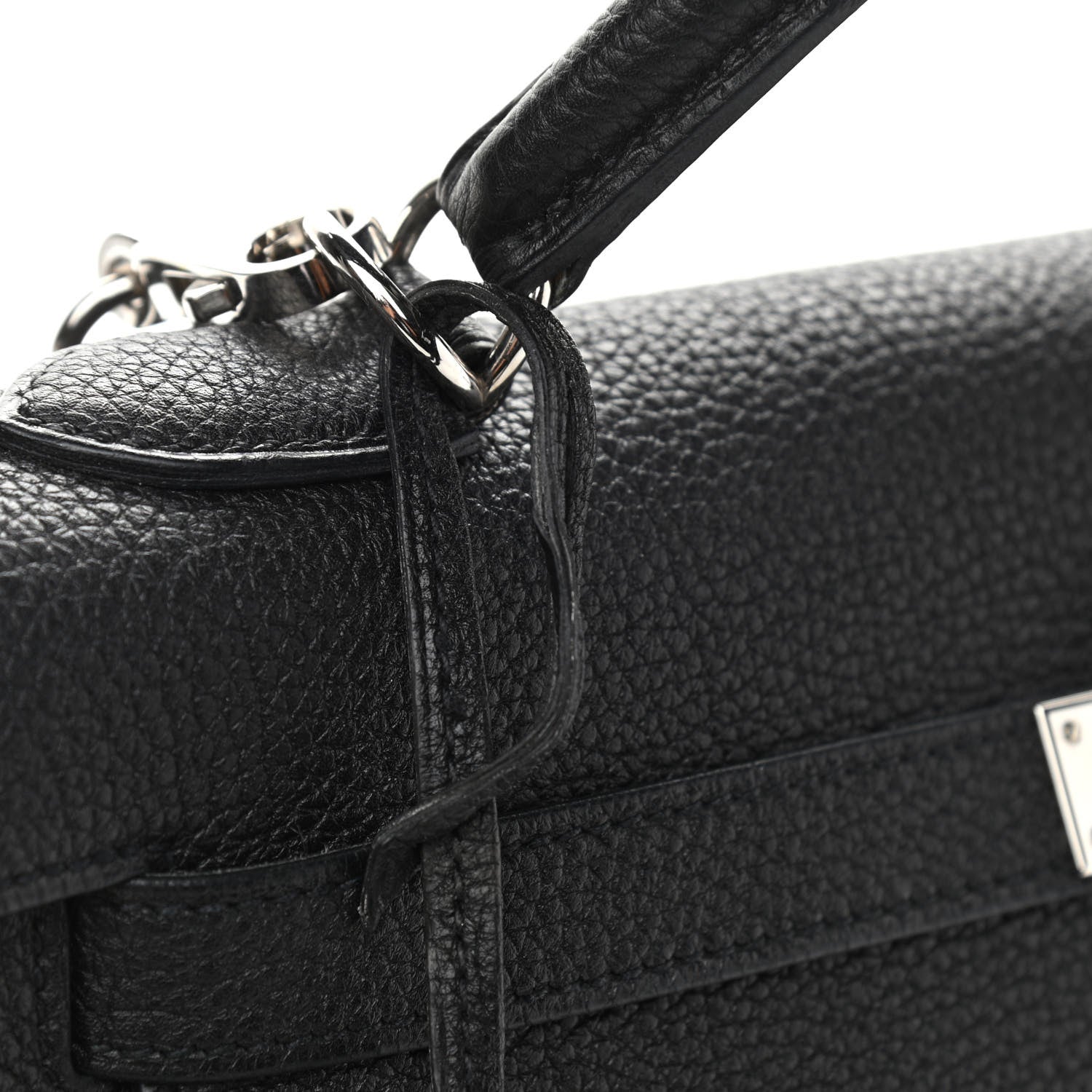 Hermes Togo Kelly Retourne 32 Black 20 of 21