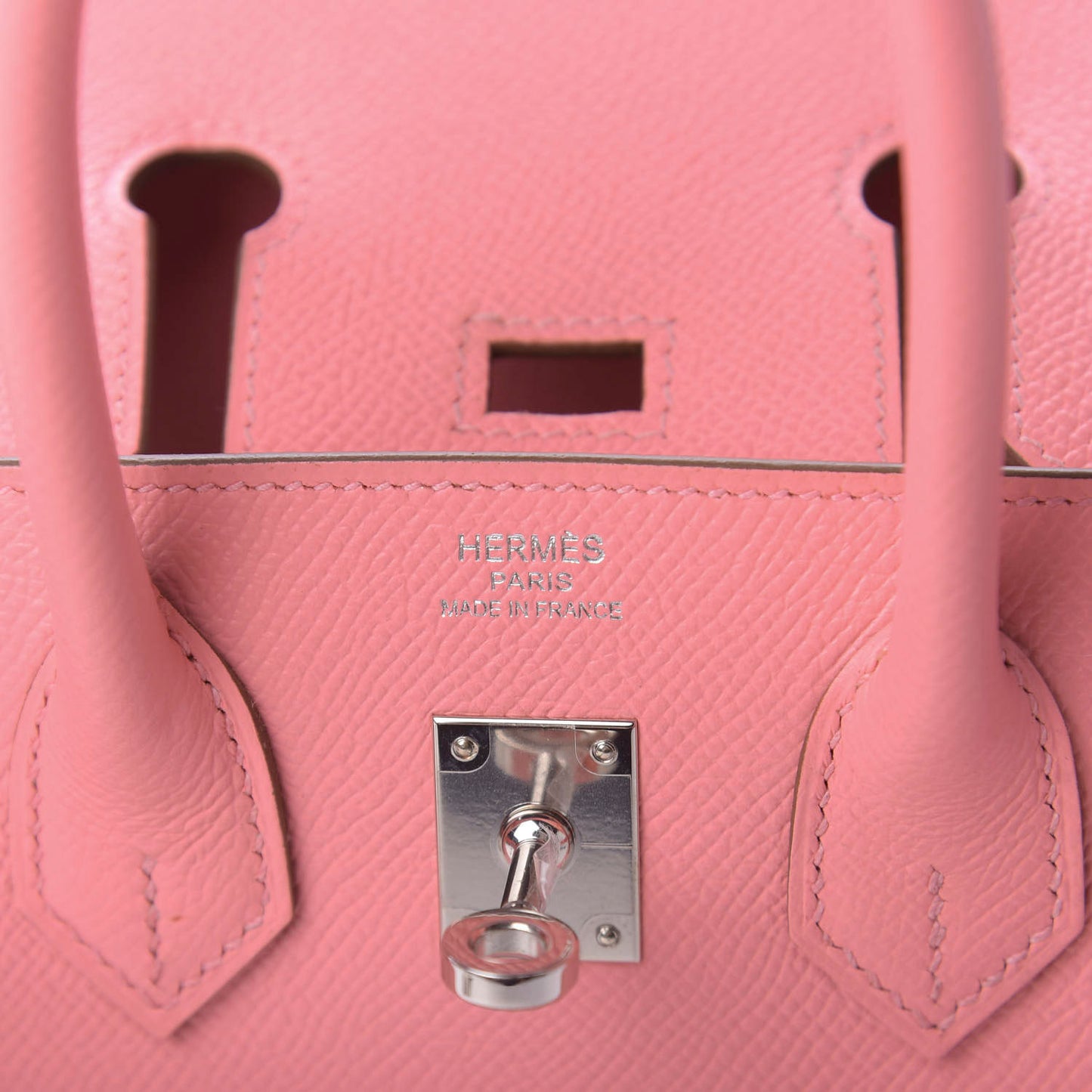 Epsom Birkin 25 Rose Confetti