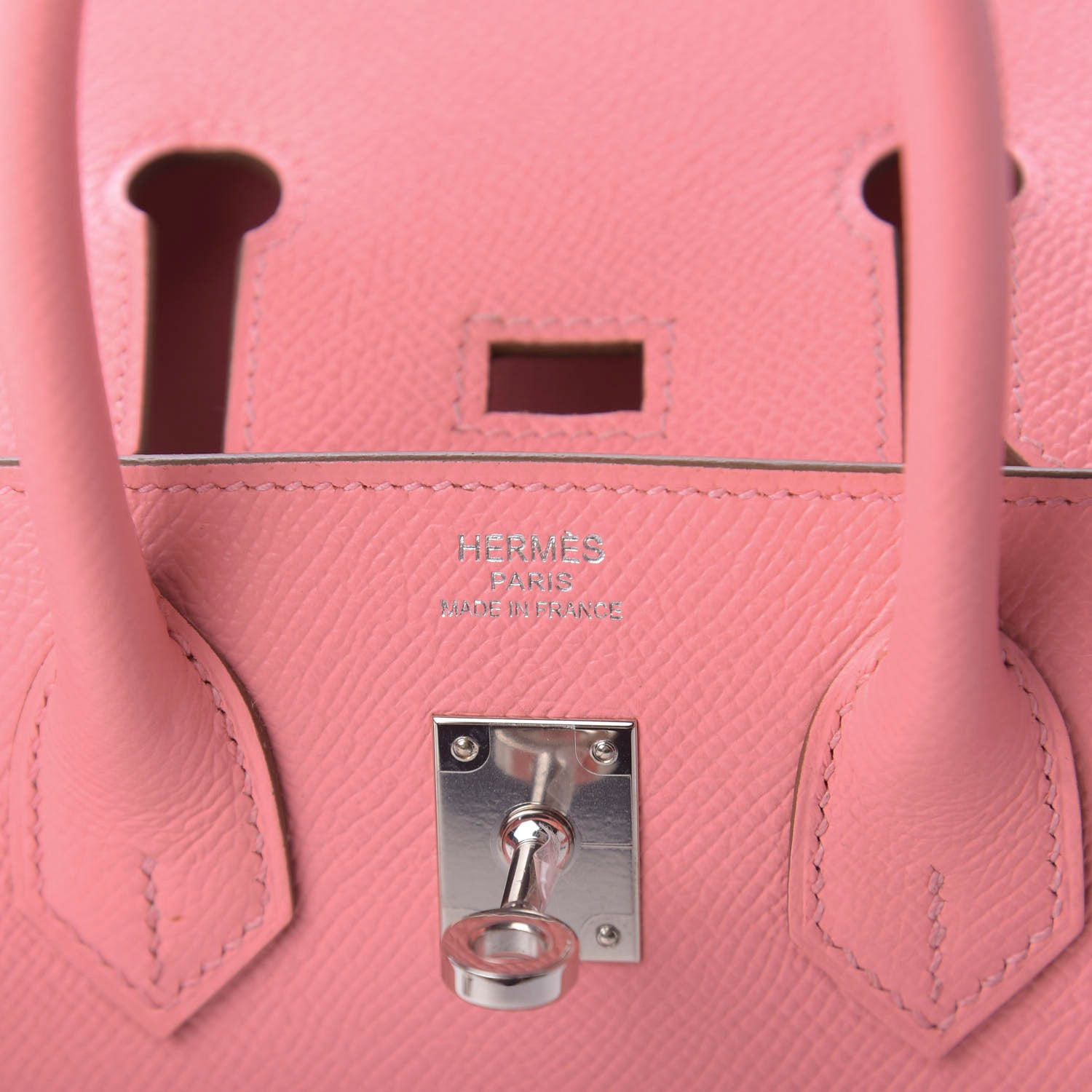 Hermes Epsom Birkin 25 Rose Confetti 9 of 11