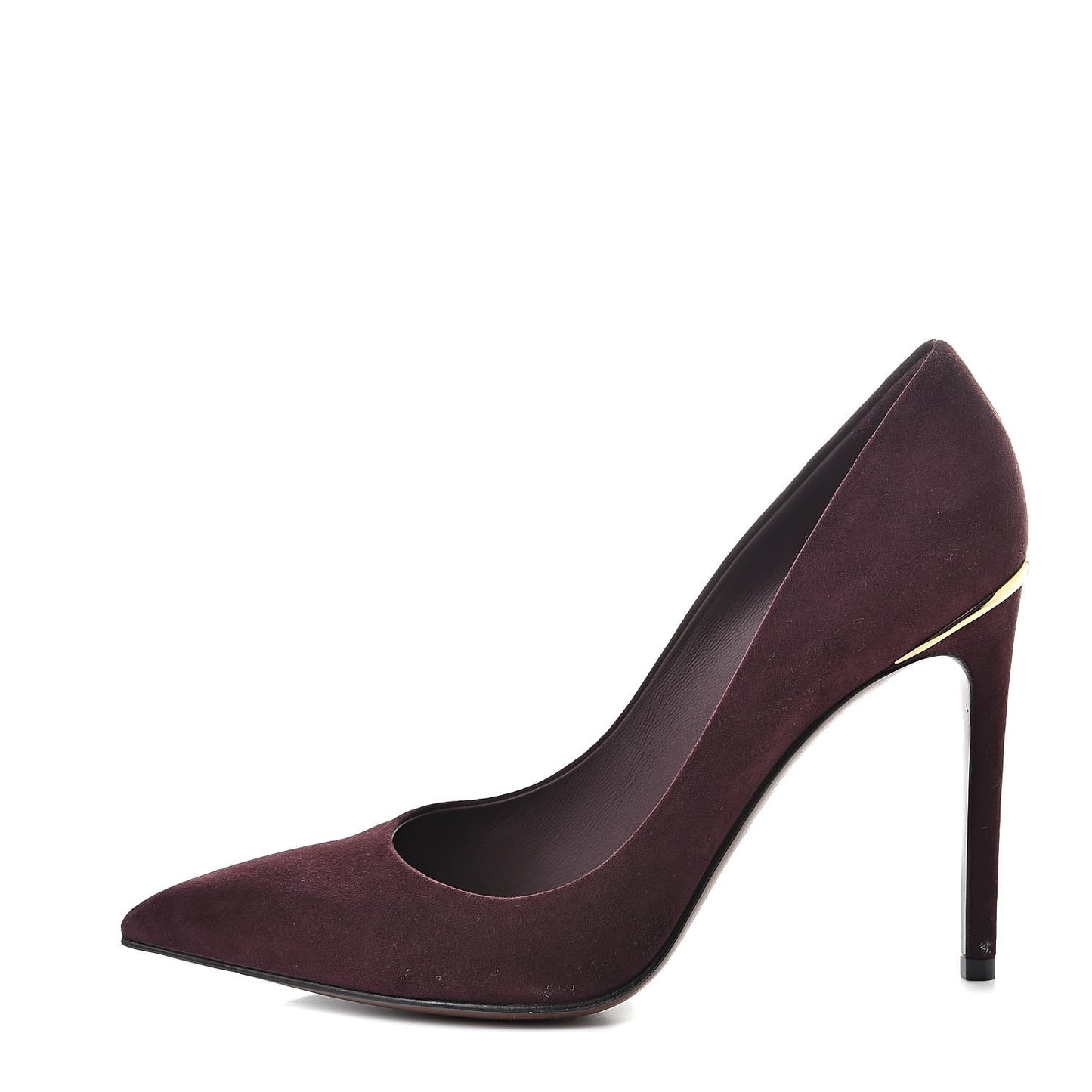 Suede First Lady Pumps 39.5 Amarante