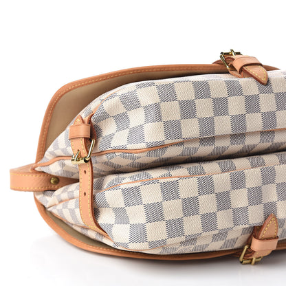 Louis Vuitton Damier Azur Saumur MM 5 of 11