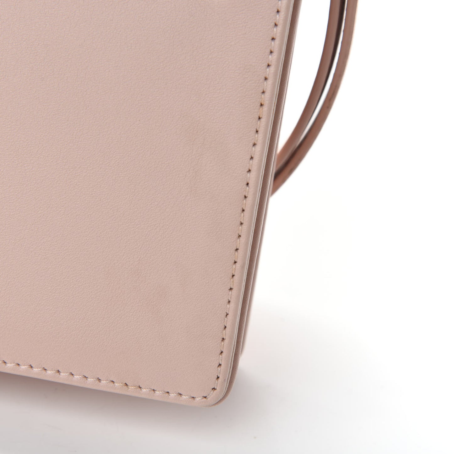 Calfskin Shoulder Bag Beige