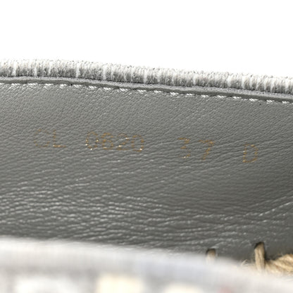 Christian Dior Oblique Embroidered Granville 15mm Espadrilles 37 Grey Stone 8 of 12