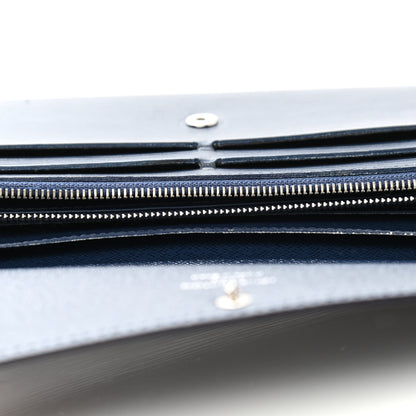 Louis Vuitton Epi Emilie Wallet Indigo 7 of 8