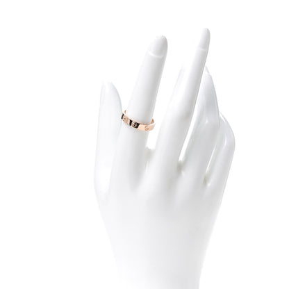 Cartier 18K Pink Gold 3.5mm LOVE Wedding Band Ring 56 7.75 2 of 4