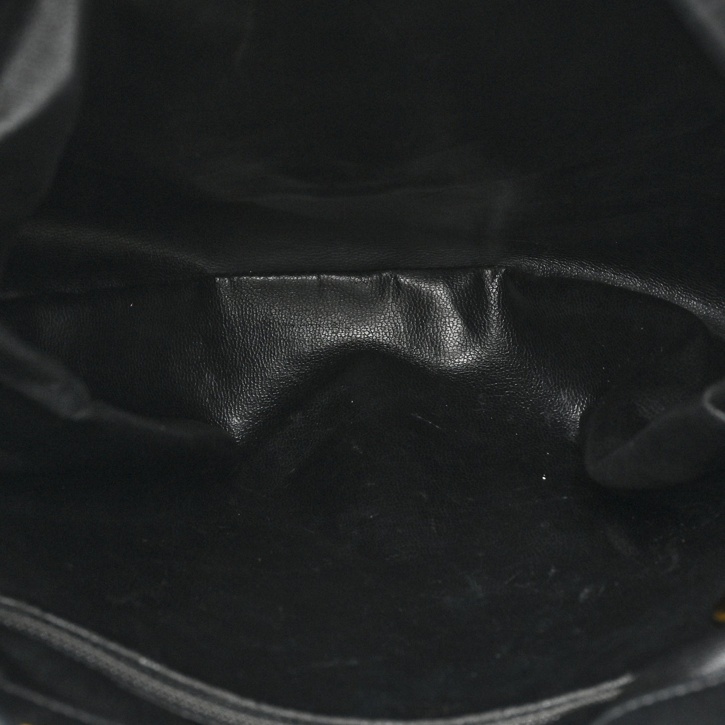 Lambskin Quilted CC Backpack Black