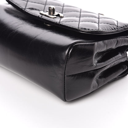 Chanel Aged Calfskin Quilted Double Sided Flap Black 9 of 11
