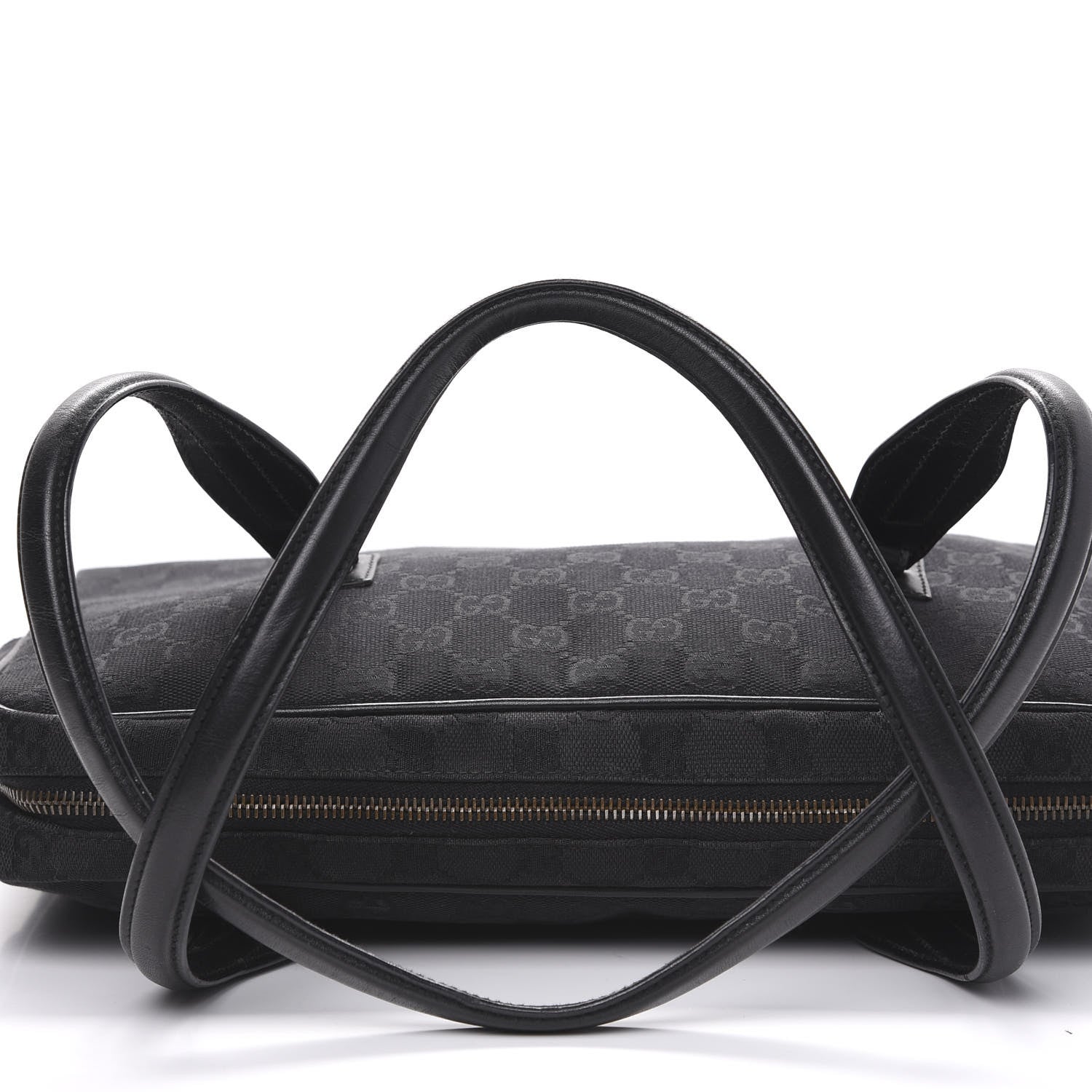Gucci Monogram Tote Bag Black 11 of 15