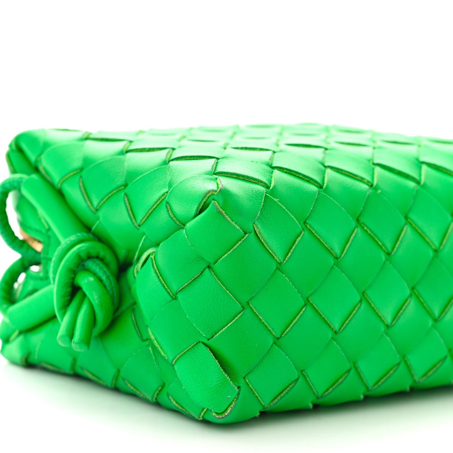 Nappa Intrecciato Mini Loop Camera Bag Parakeet