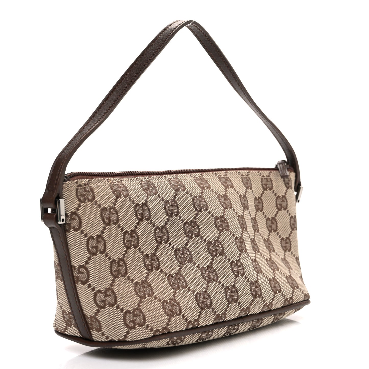 Monogram Boat Pochette Brown Brown