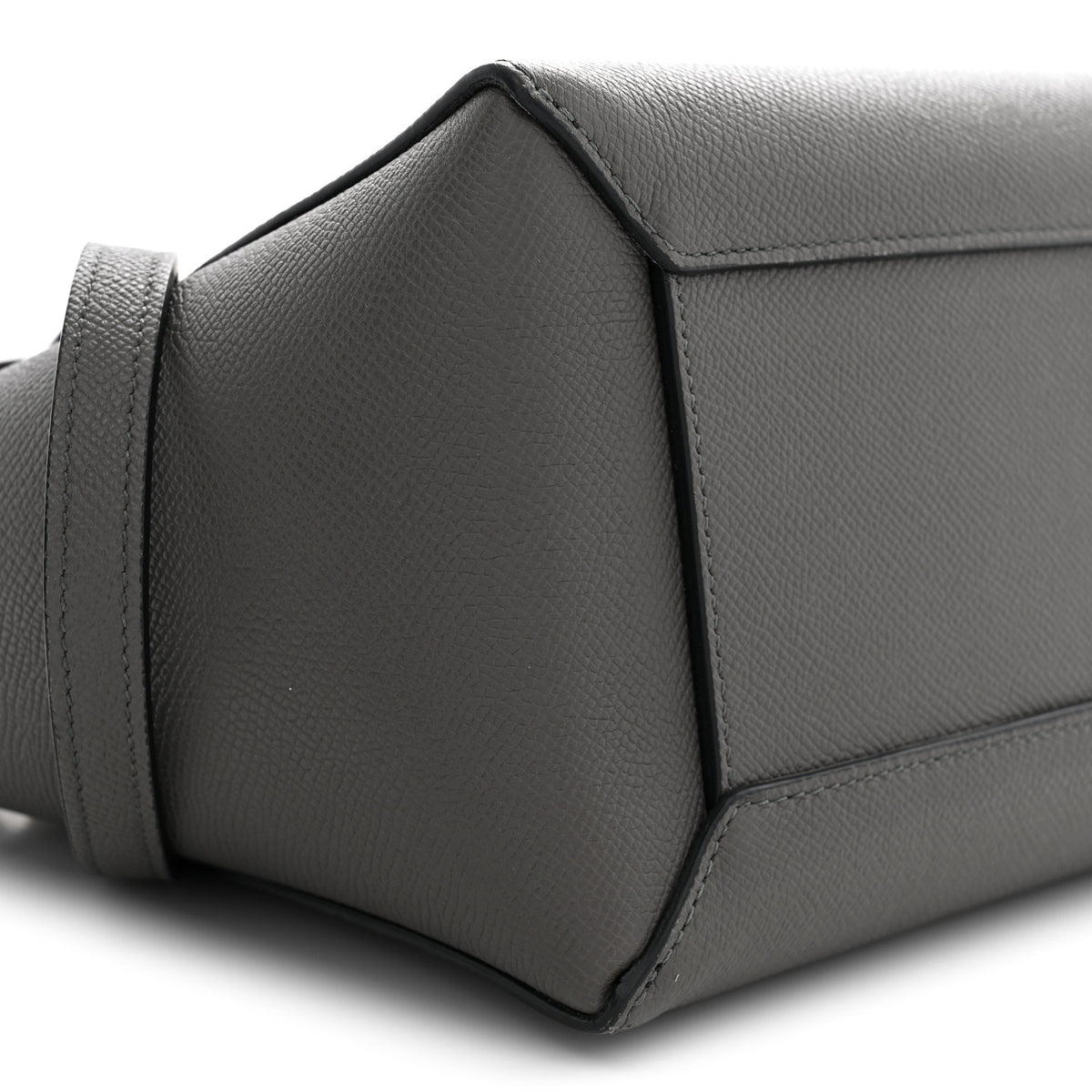 Celine Baby Grained Calfskin Micro Belt Bag Grey 8 of 10