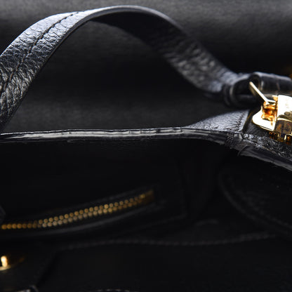 Tom Ford Grained Calfskin Sedgwick Medium Zipper Tote Black 7 of 15