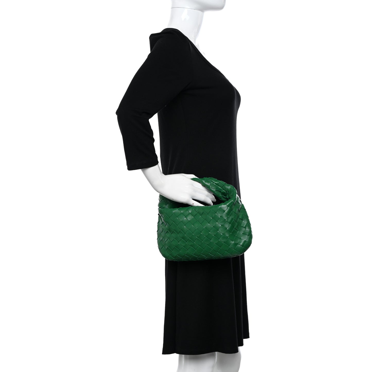 Nappa Intrecciato Mini Jodie Racing Green