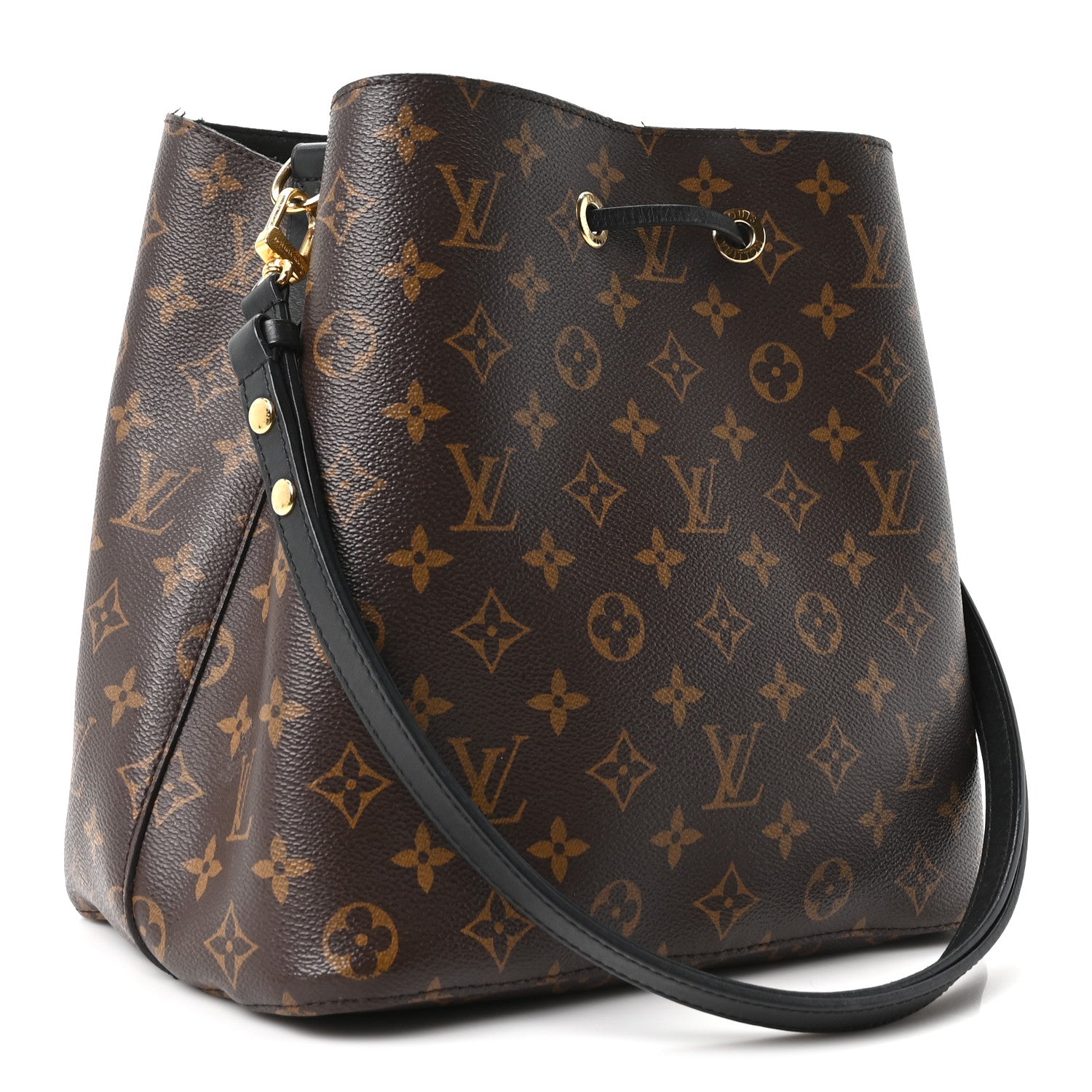 Louis Vuitton Monogram Neonoe MM Black 2 of 8
