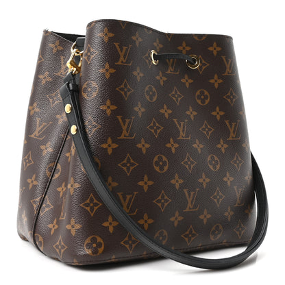 Louis Vuitton Monogram Neonoe MM Black 2 of 8