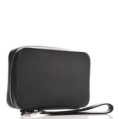 Louis Vuitton Epi Dandy Wallet Black 3 of 8