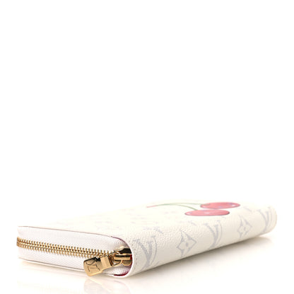 Louis Vuitton LV X TM Monogram Cerises Zippy Wallet White 7 of 14