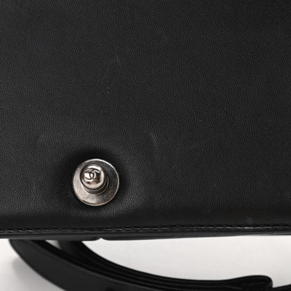 Chanel Lambskin Quilted Medium Boy Flap Black 12 of 12