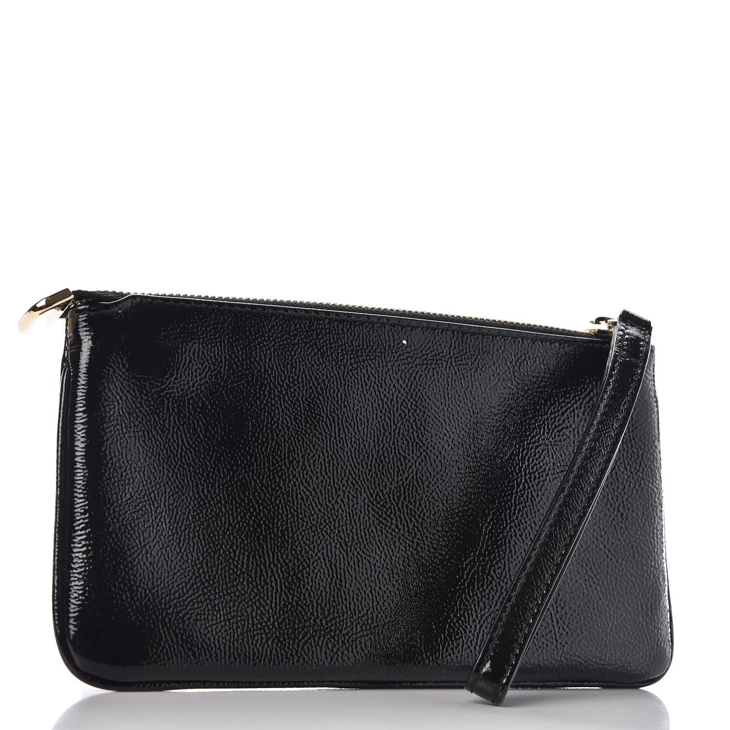 Gucci Soft Patent Soho Wristlet Black 3 of 9