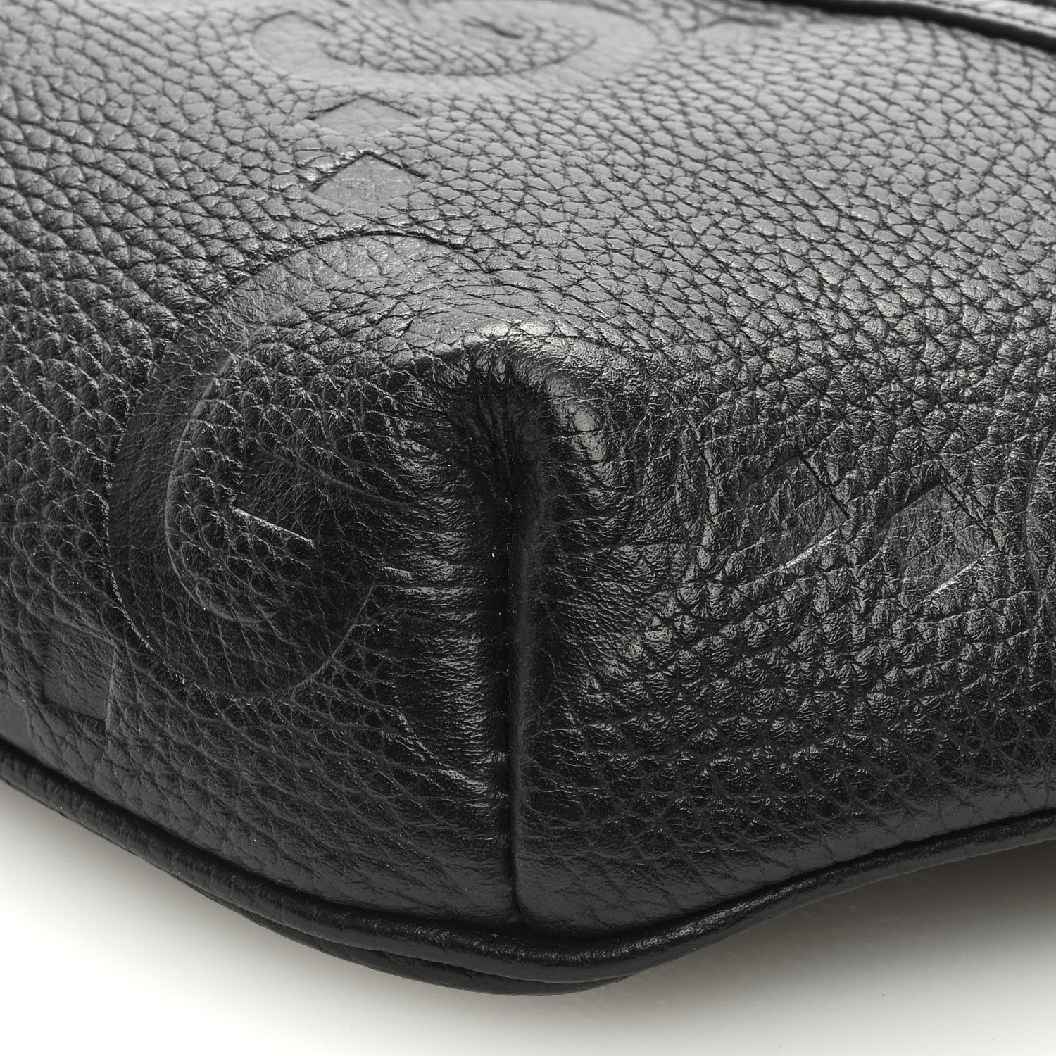 Gucci Piuma Calfskin Jumbo GG Embossed Small Belt Bag Black 8 of 8