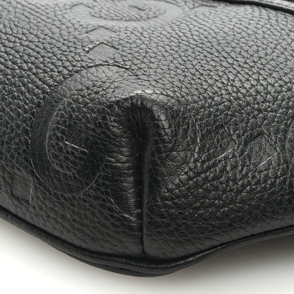 Gucci Piuma Calfskin Jumbo GG Embossed Small Belt Bag Black 8 of 8