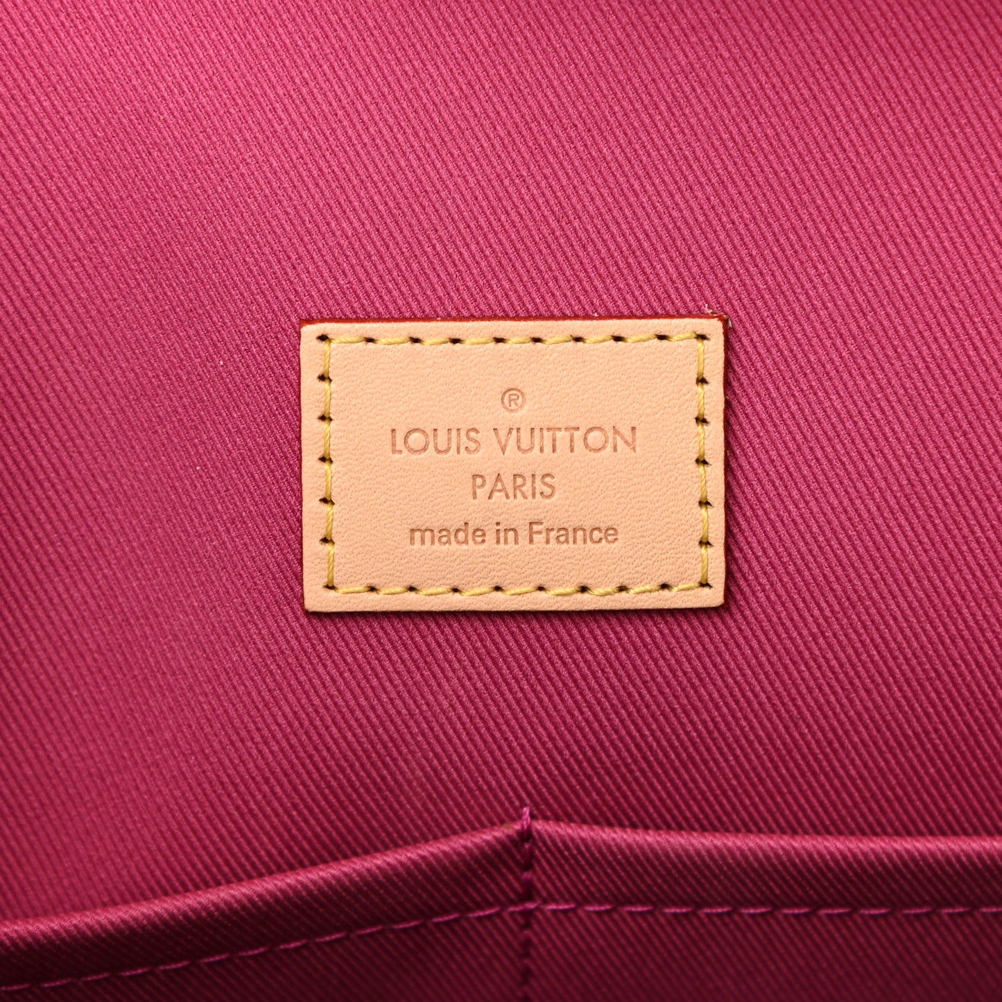 Monogram Cluny BB Bordeaux Fuchsia