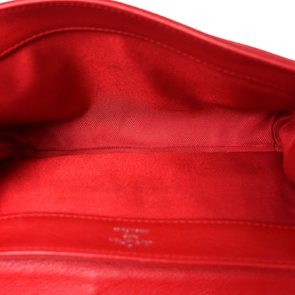 Louis Vuitton Calfskin Lockme II Chain Bag BB Rubis 4 of 9