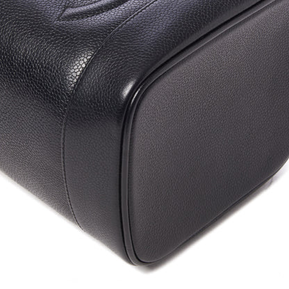 Chanel Caviar Vanity Cosmetic Case Black 5 of 10