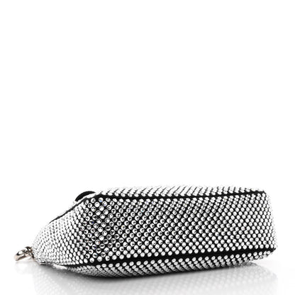Prada Satin Crystal Re-Edition 2005 Shoulder Bag Cristal 5 of 13