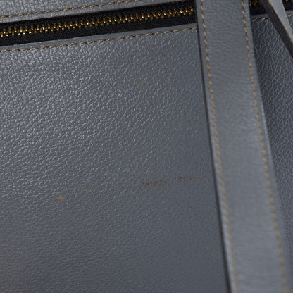 Delvaux Grained Calfskin Backpack Grey 10 of 11