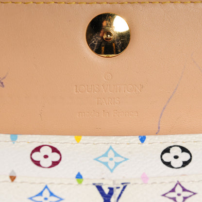 Louis Vuitton Monogram Multicolor Sarah Wallet White 7 of 7