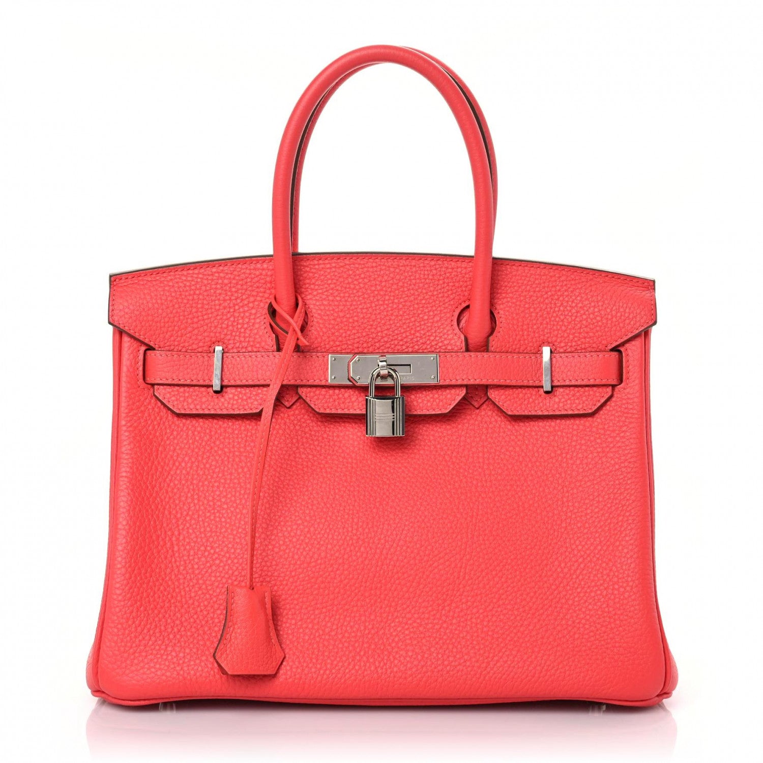 Hermes Taurillon Clemence Birkin 30 Rose Jaipur 1 of 10