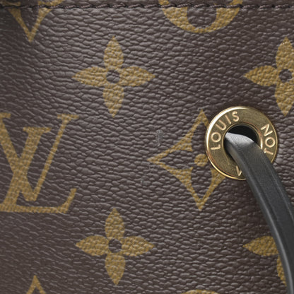 Louis Vuitton Monogram Neonoe MM Black 10 of 10